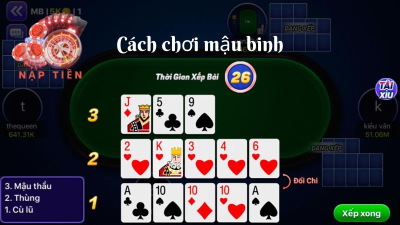 Cách chơi mậu binh