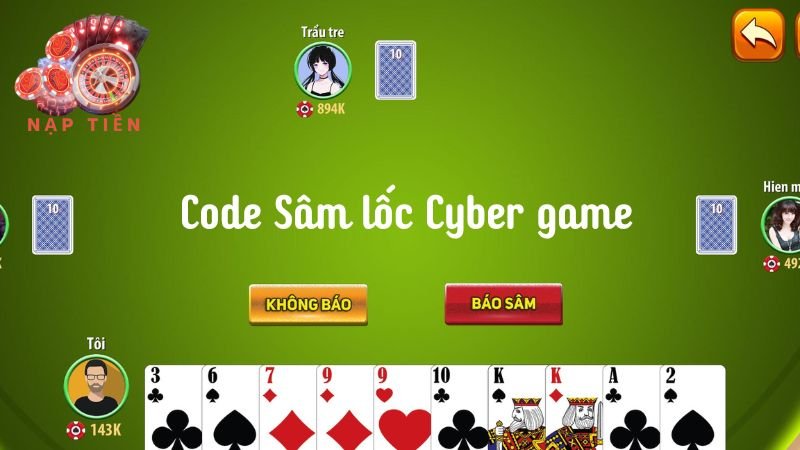 Code sâm lốc cyber game