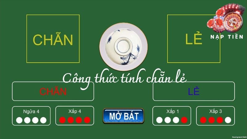 Công thức tính chẵn lẻ