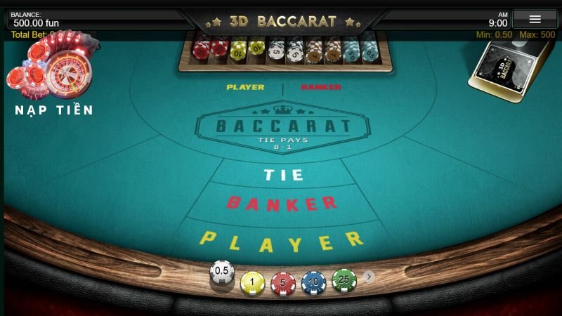 Kinh nghiệm chơi Baccarat